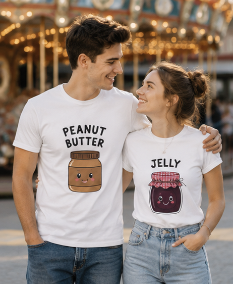 Peanut Butter Jar T-Shirt — Cute Kawaii Peanut Butter Graphic Tee