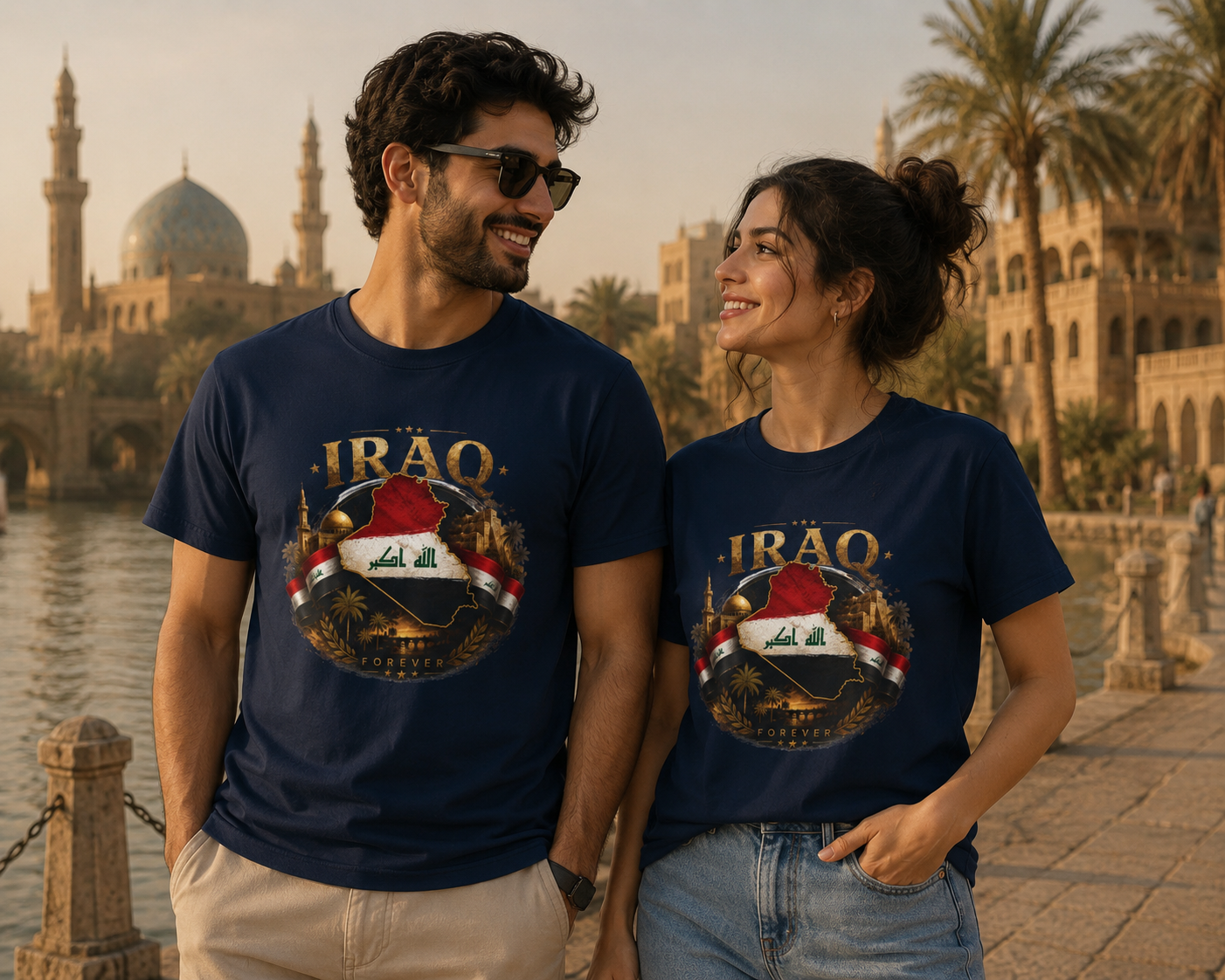 Iraq Flag Shirt, Iraqi Heritage T-Shirt, Iraq Forever Tee, Iraqi Pride Gift, Iraq Map Shirt, Patriotic Iraq Graphic Tee