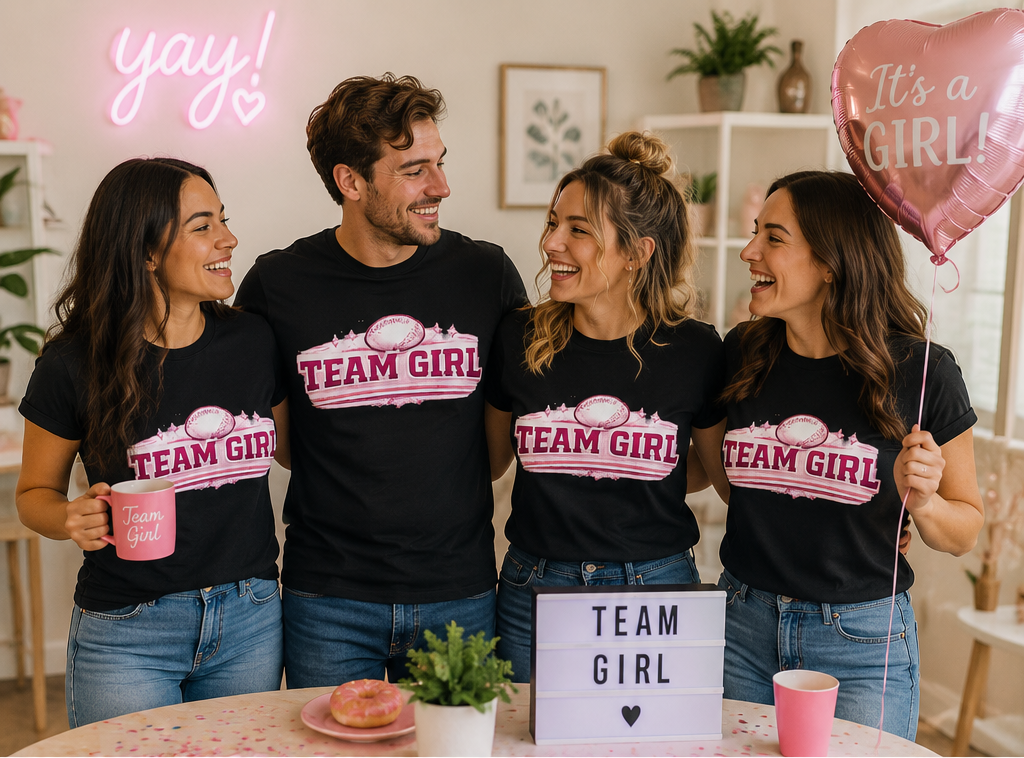 Team Girl Football T Shirt | Sports Team Spirit Pink Vintage Helmet
