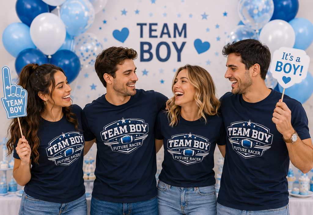 Team Boy T Shirt | Future Racer Badge Tee