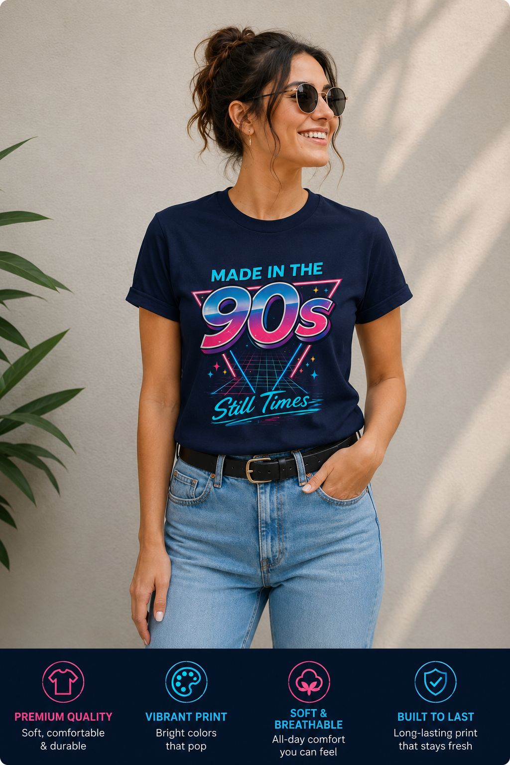Made in the 90s T-Shirt — Retro 90s Nostalgia Tee