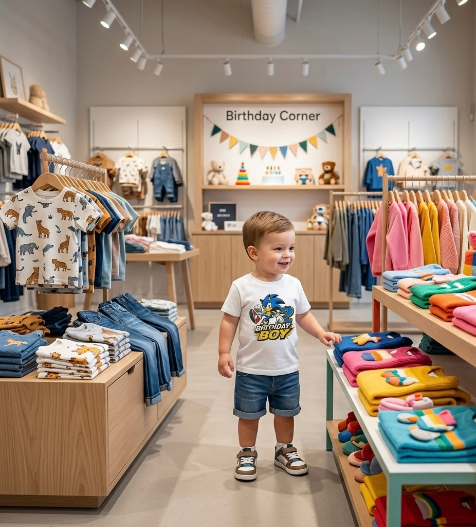 Sonic 2nd Birthday Boy Toddler Tee