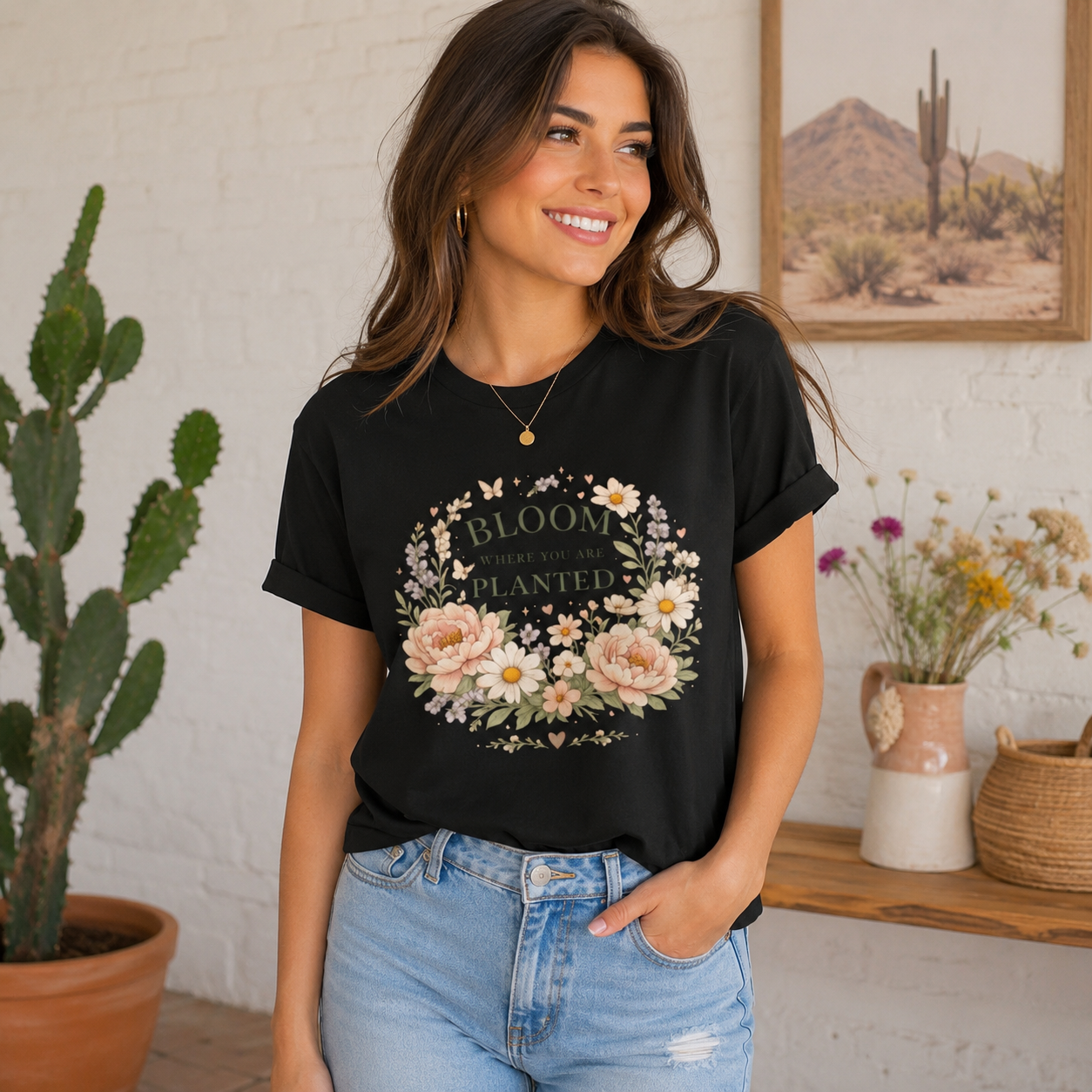 Bloom Where You Are Planted T-Shirt