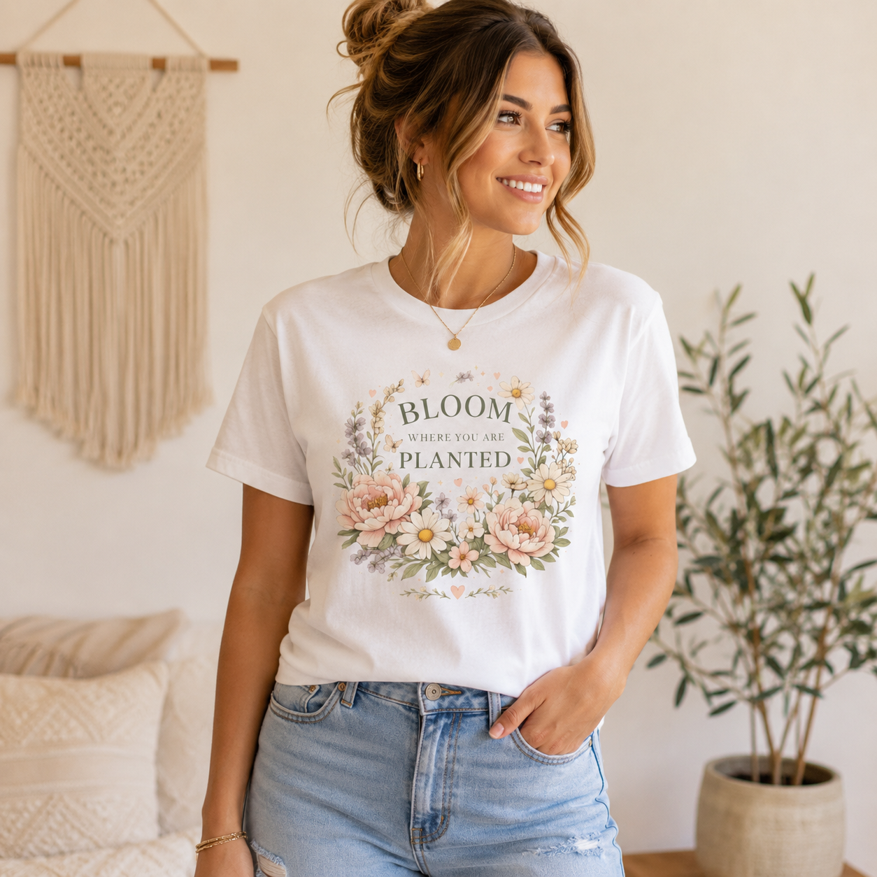 Bloom Where You Are Planted T-Shirt