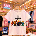 Roblox Kids Tee — Cute Block Character Game Shirt for Boys & Girls