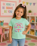First Year of Kindergarten Youth Tee — Cute Back-to-School Kids Shirt
