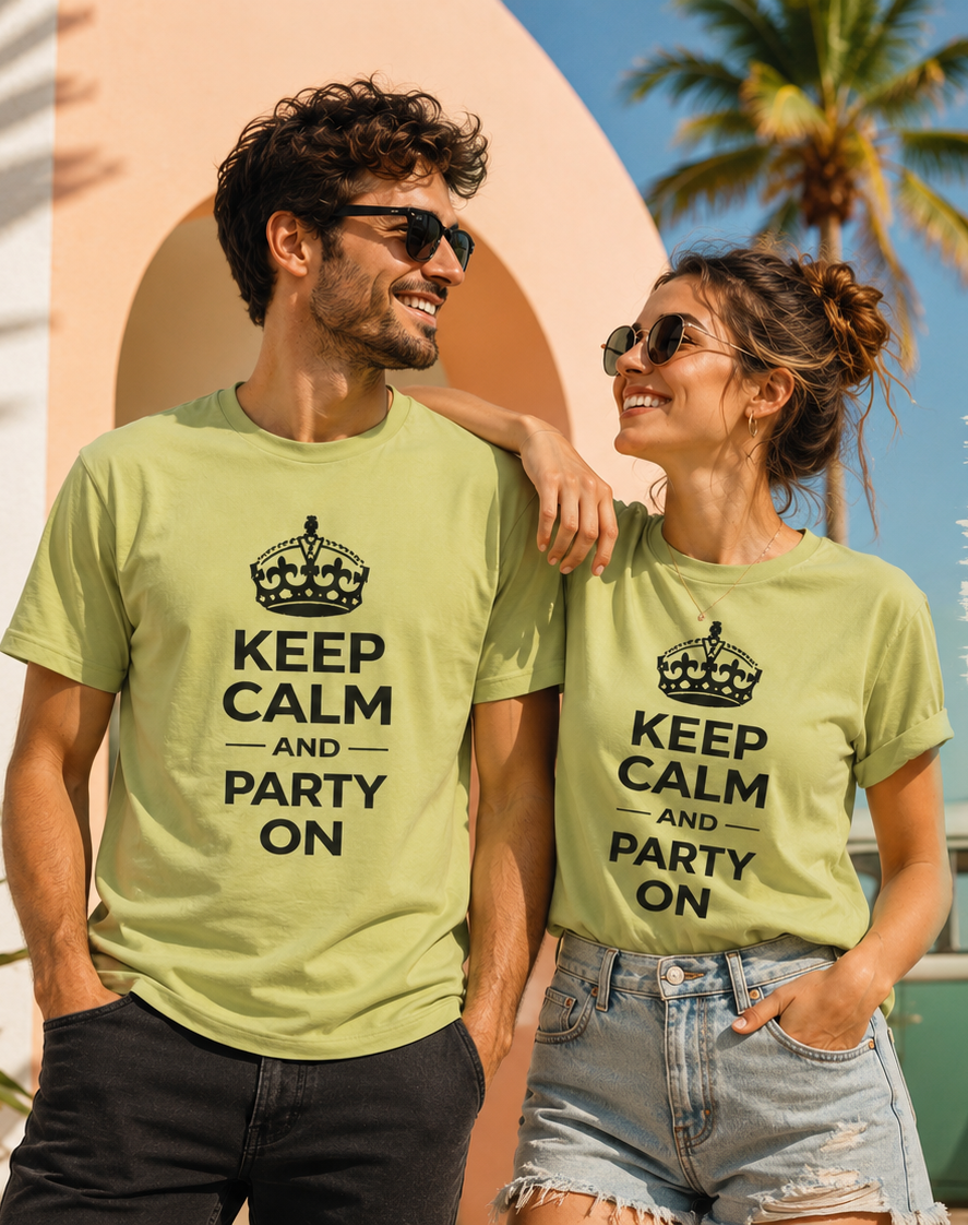 Keep Calm and Party On T-Shirt