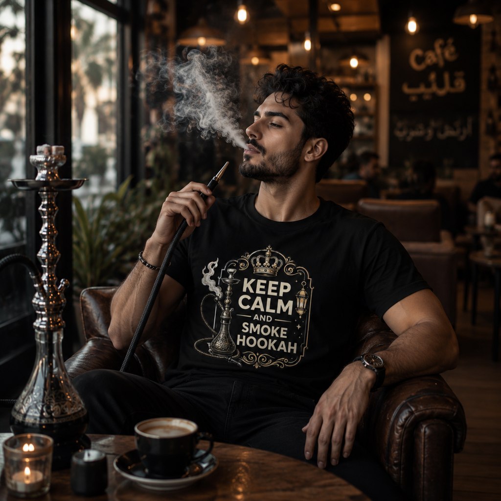 Keep Calm and Smoke Hookah T-Shirt