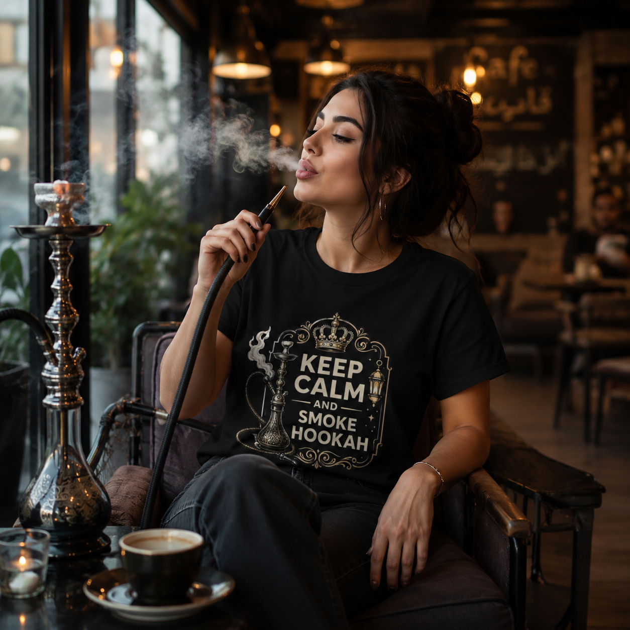 Keep Calm and Smoke Hookah T-Shirt