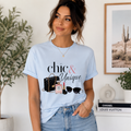 Chic & Unique Graphic Tee — Fashionable Accessories Print