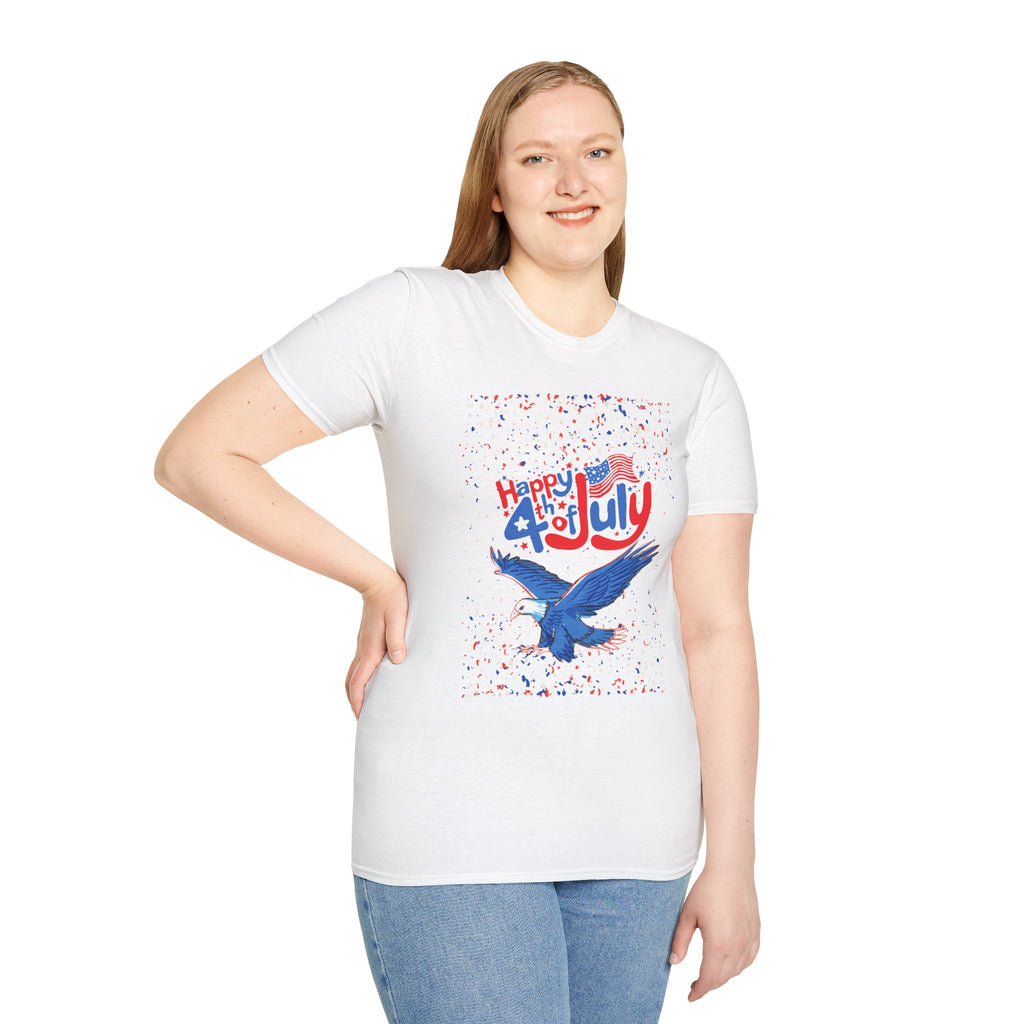 4th of July Eagle T-Shirt — Happy 4th of July Patriotic Tee