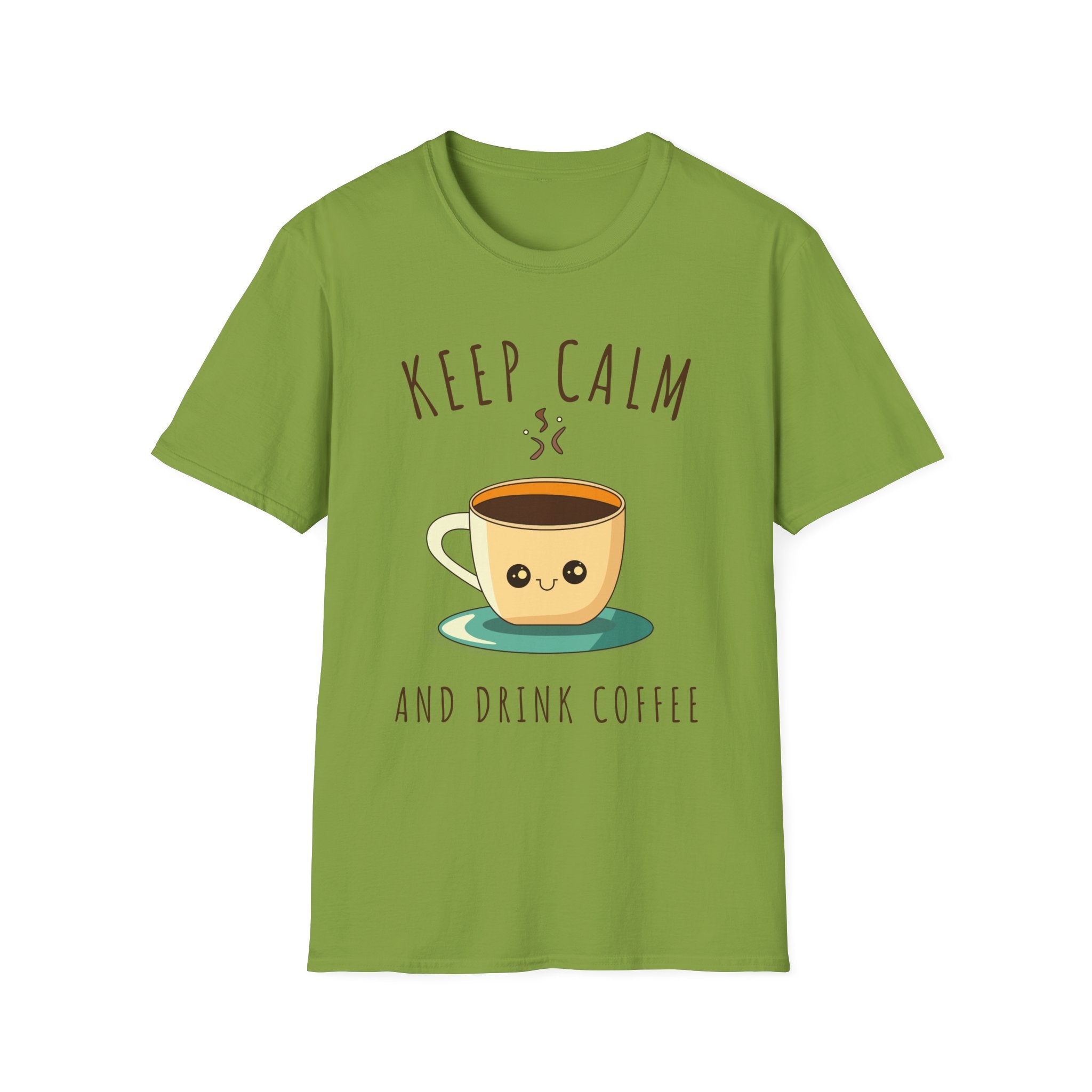 Keep calm & drink coffee Unisex Softstyle T-Shirt