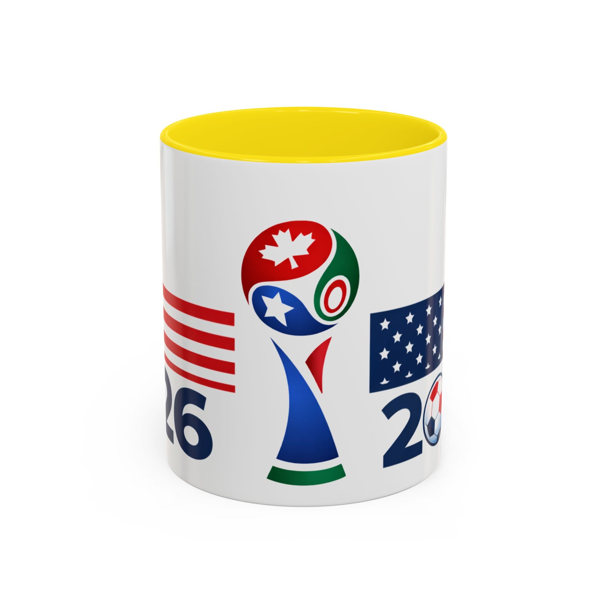 2026 cup USA+Canada Soccer Coffee Mug — 11/15oz Accent