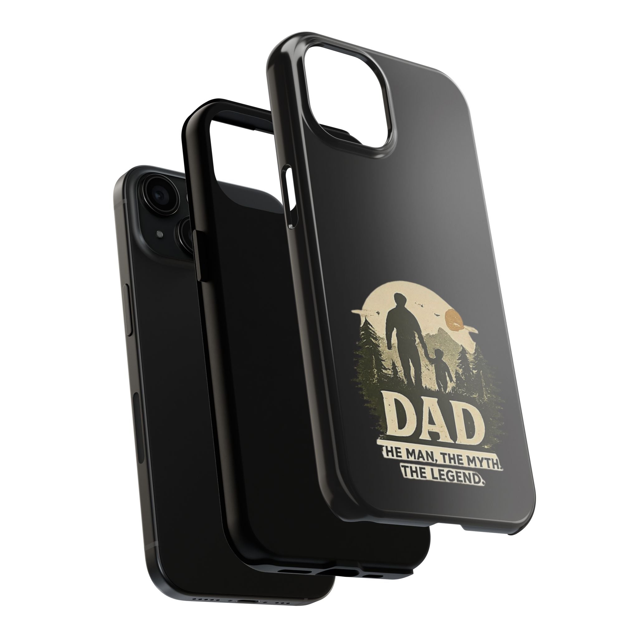 Dad 'The Man, The Myth, The Legend' Tough Phone Case — Rugged Father's Day Gift