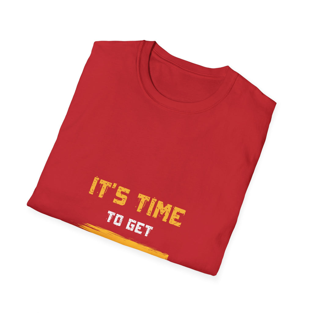 It’s Time To Get Stronger T-Shirt – Motivational Fitness Tee