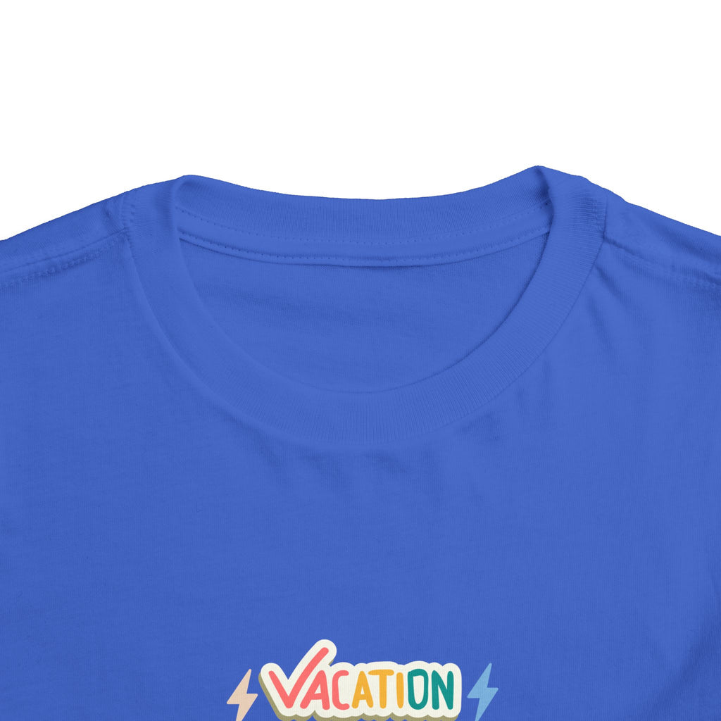 Toddler Tee – "Vacation Mode" Beach Graphic Kids Shirt