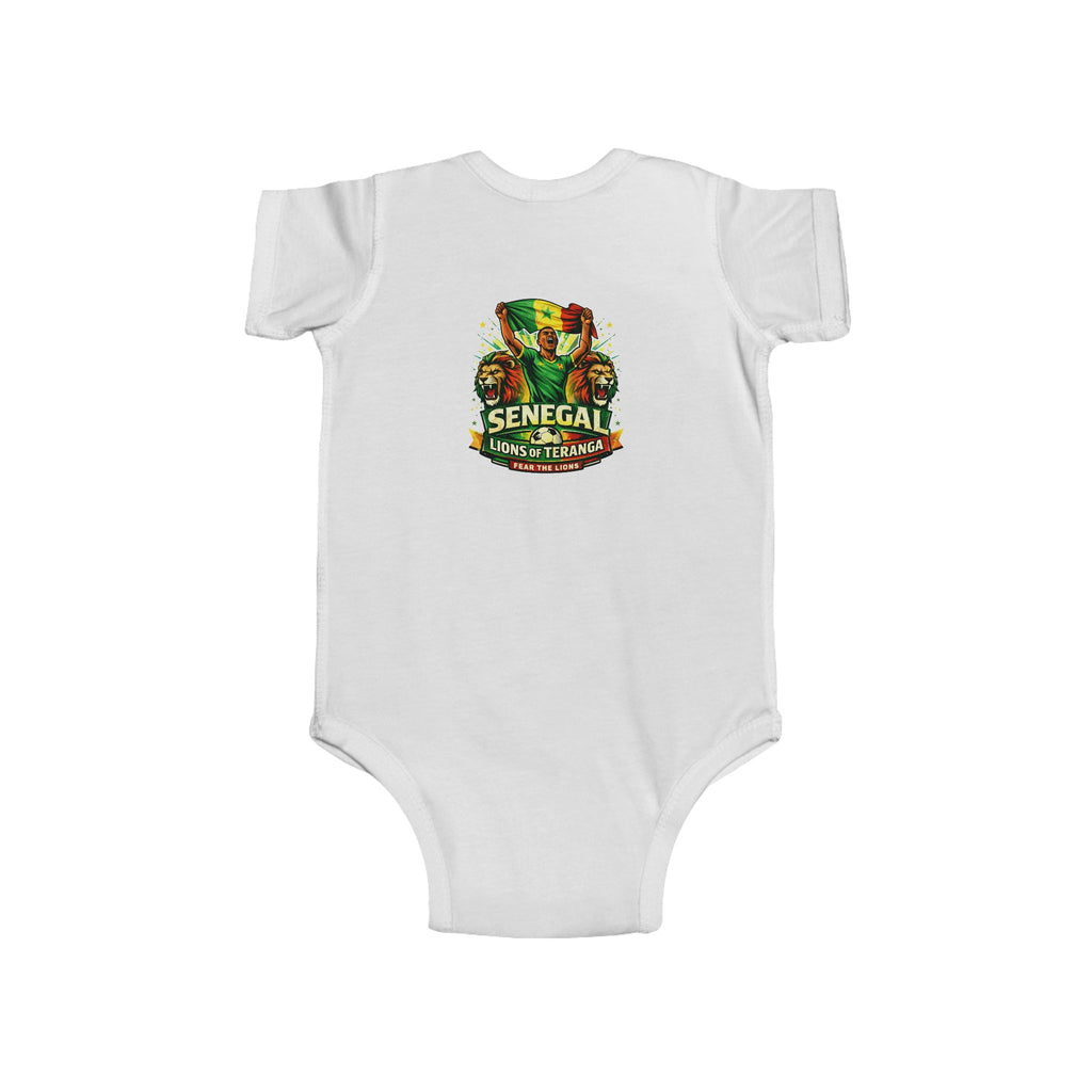 Senegal Flag Infant Bodysuit – Cute Senegal Baby Onesie