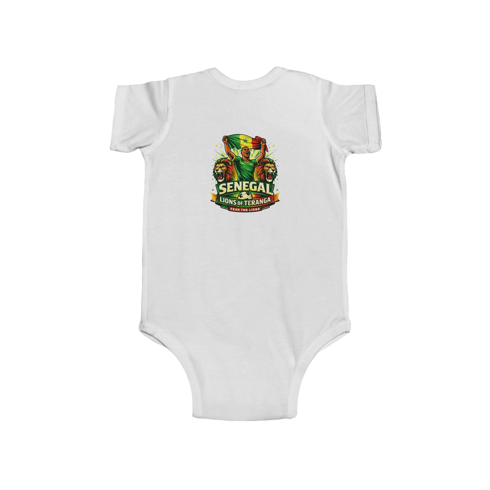 Senegal Flag Infant Bodysuit – Cute Senegal Baby Onesie
