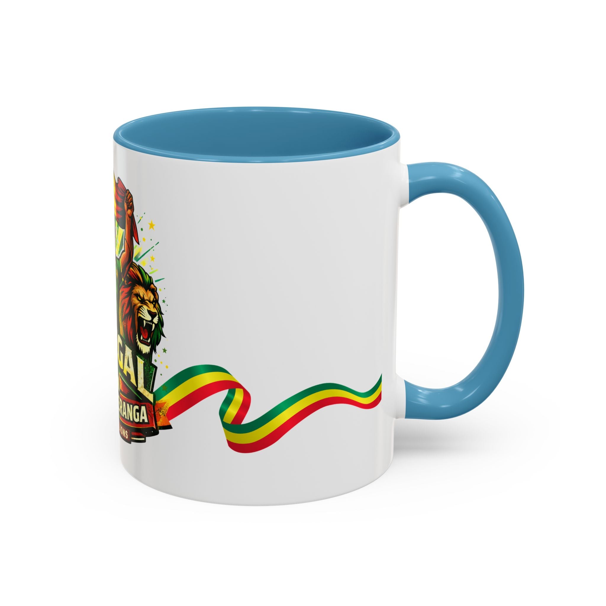 Senegal Lions of Teranga Coffee Mug – 11/15oz Accent Mug (Fear The Lions)