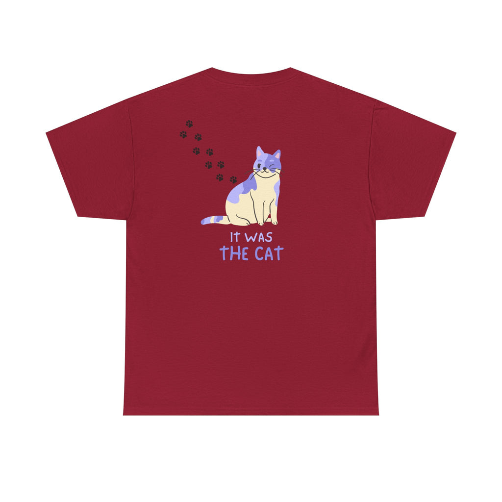 Cat Paw Tee — "It Wasn't Me" Funny Cat T‑Shirt