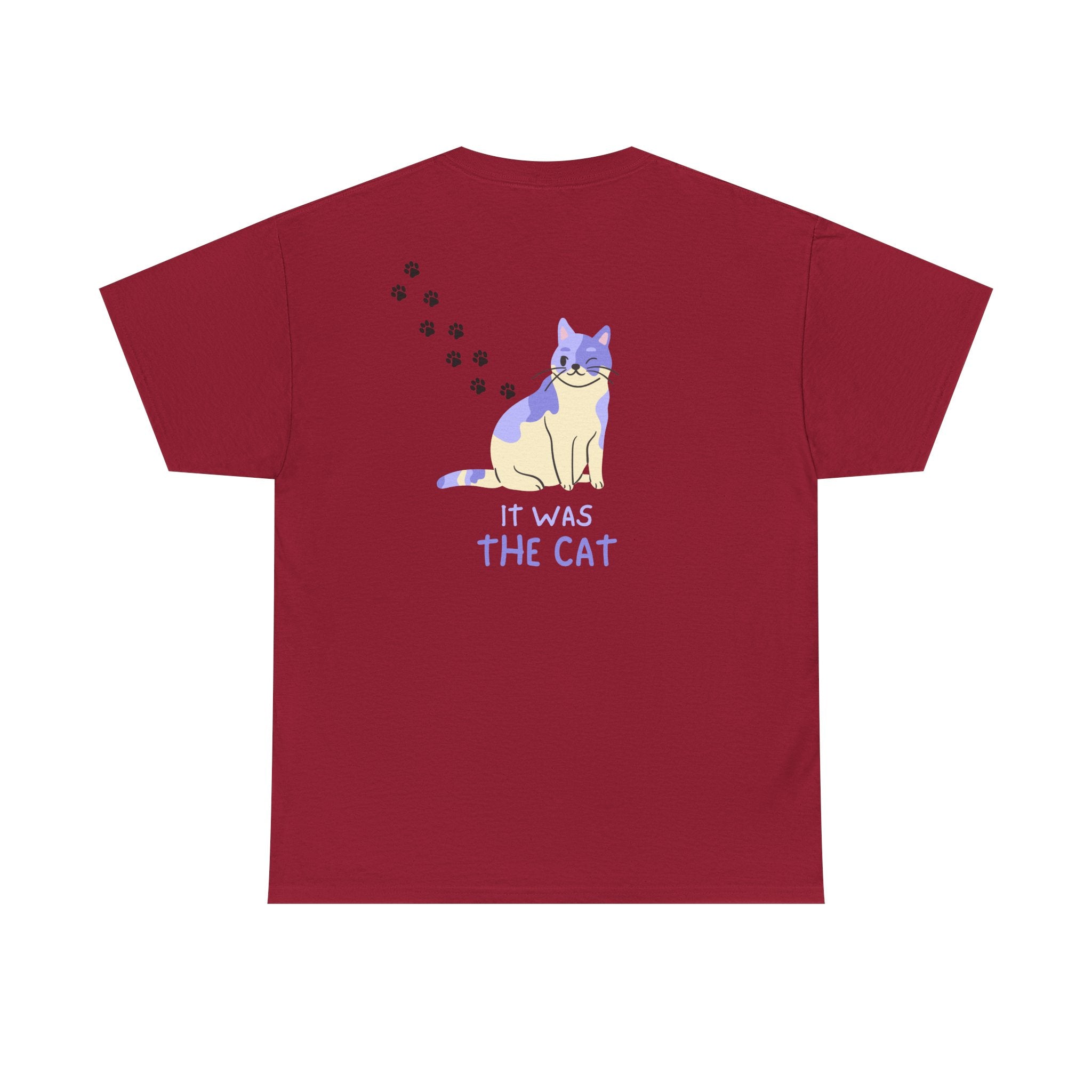 Cat Paw Tee — "It Wasn't Me" Funny Cat T‑Shirt