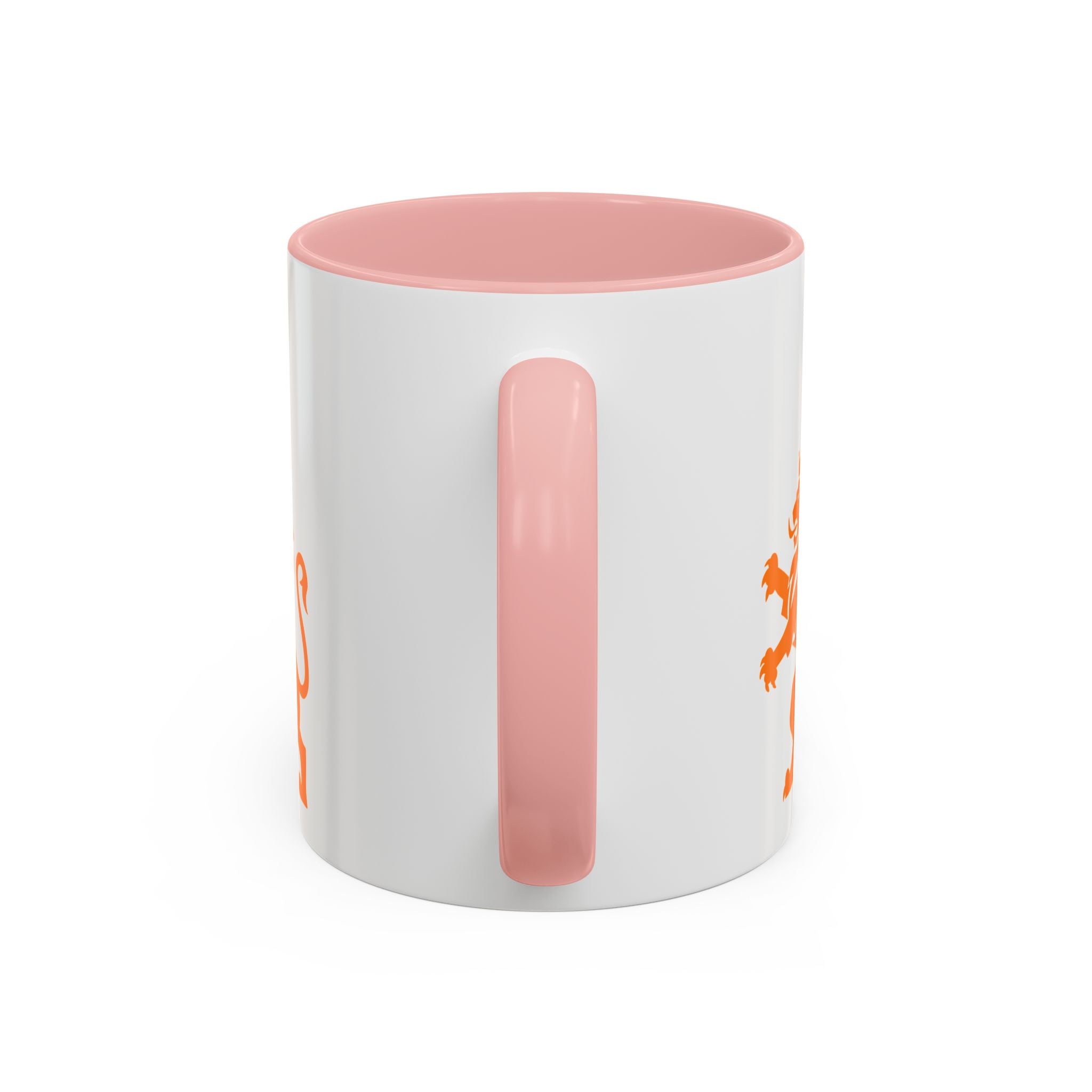 Netherlands 2026 Soccer Fan Coffee Mug — Orange Lion Accent Mug