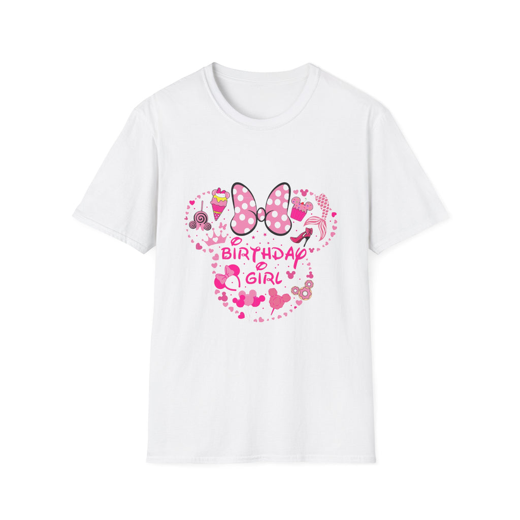Birthday Girl T-Shirt — Pink Minnie Mouse Inspired Tee