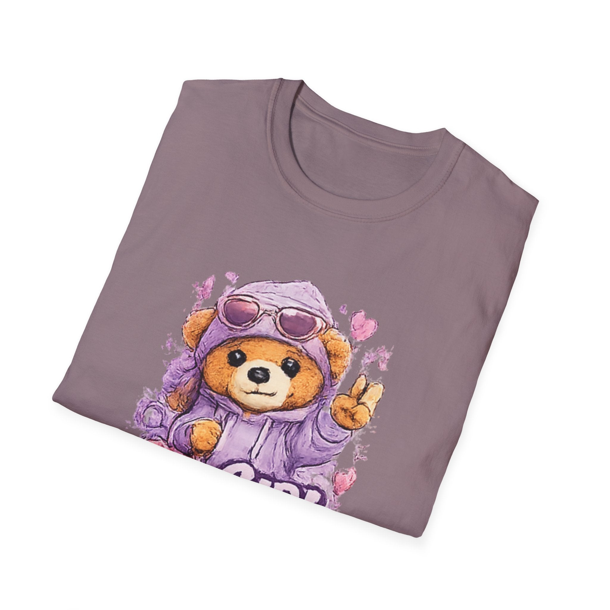 Girl Power Bear T-Shirt — Cute Feminist Graphic Tee