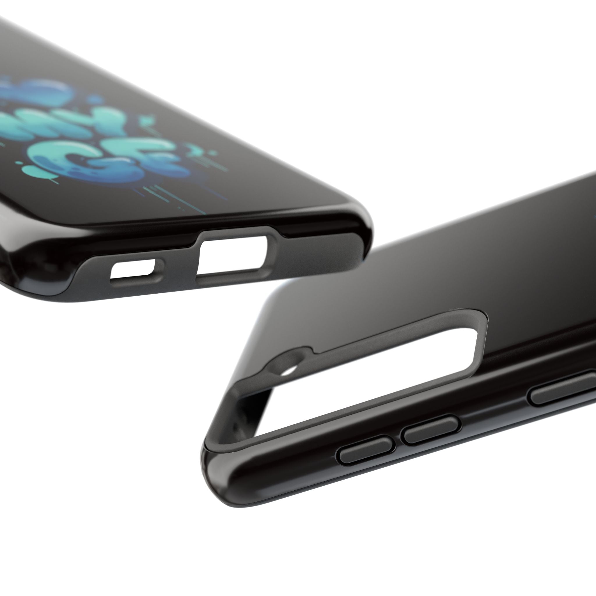 I Love My GF Phone Case — Protective Glossy "I  My GF" Design
