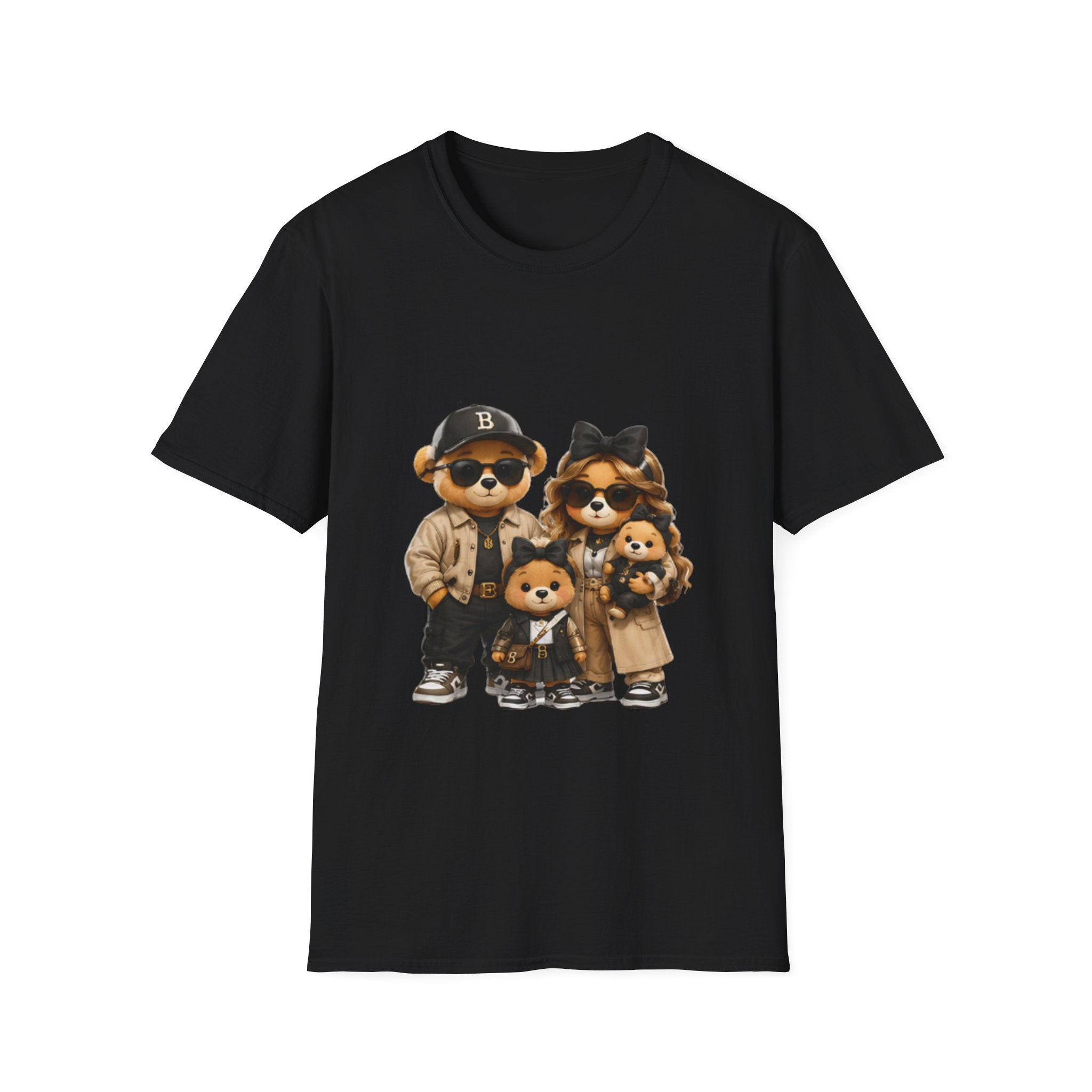 Bear Family Graphic unisex T-Shirt — Cute Matching Teddy Bear Outfit Design