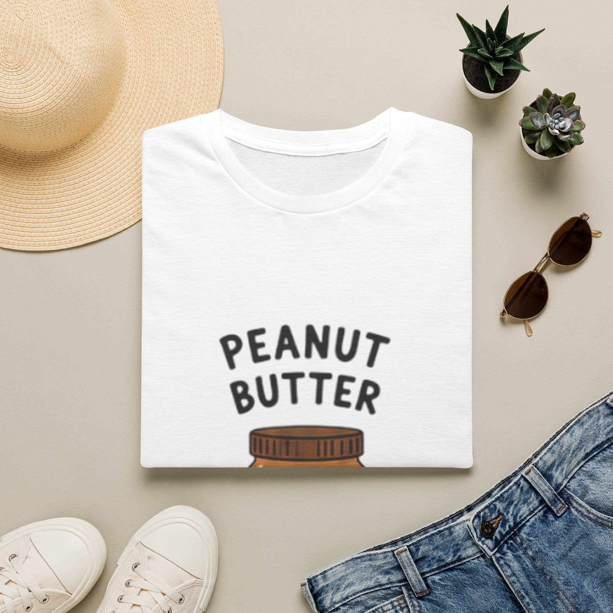 Peanut Butter Jar T-Shirt — Cute Kawaii Peanut Butter Graphic Tee