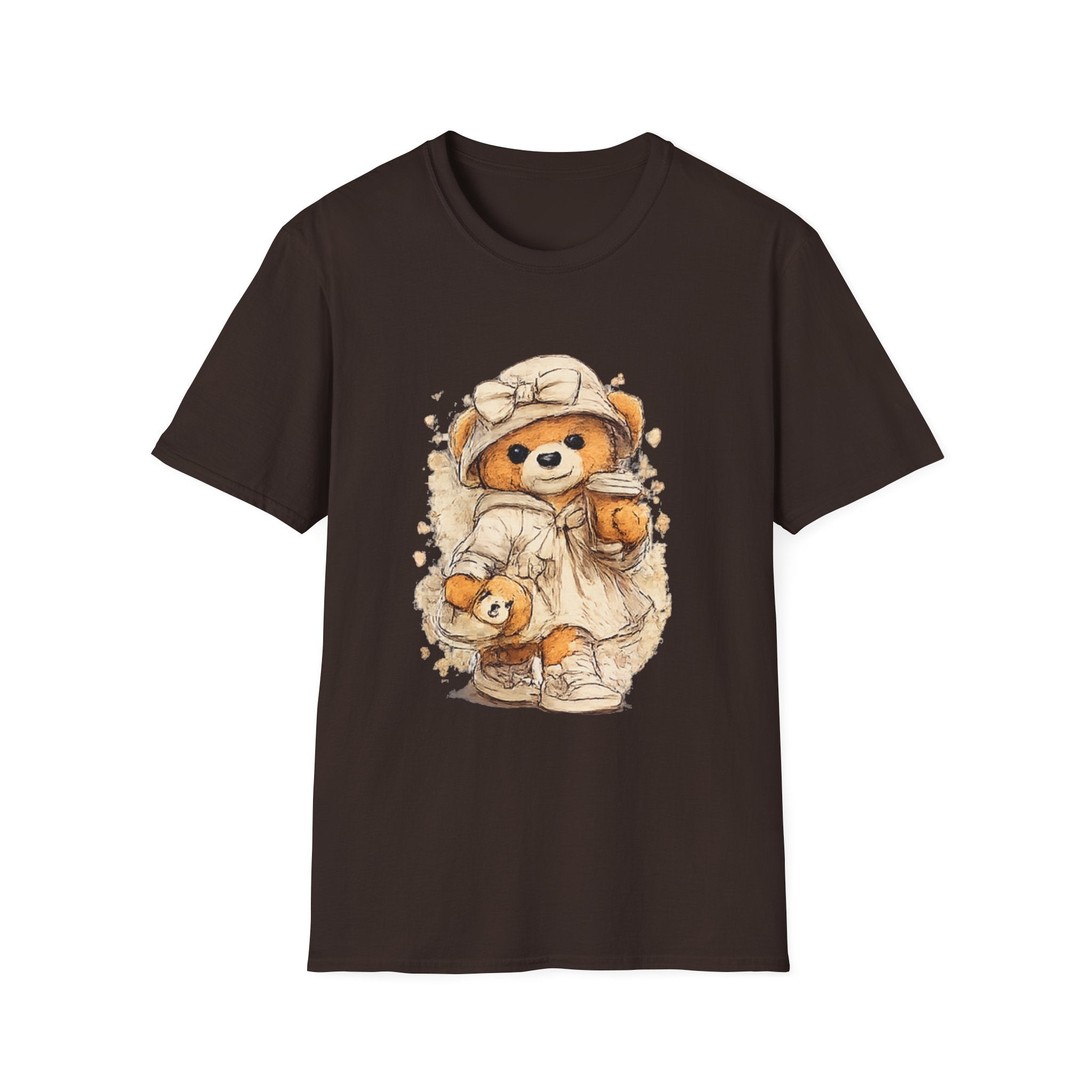Cute Bear Mom & Baby T‑Shirt — Matching Mama Bear Graphic Tee