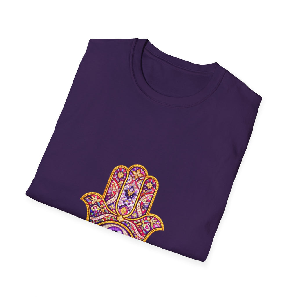 Hamsa Hand T-Shirt — Boho Spiritual Evil Eye Graphic Tee