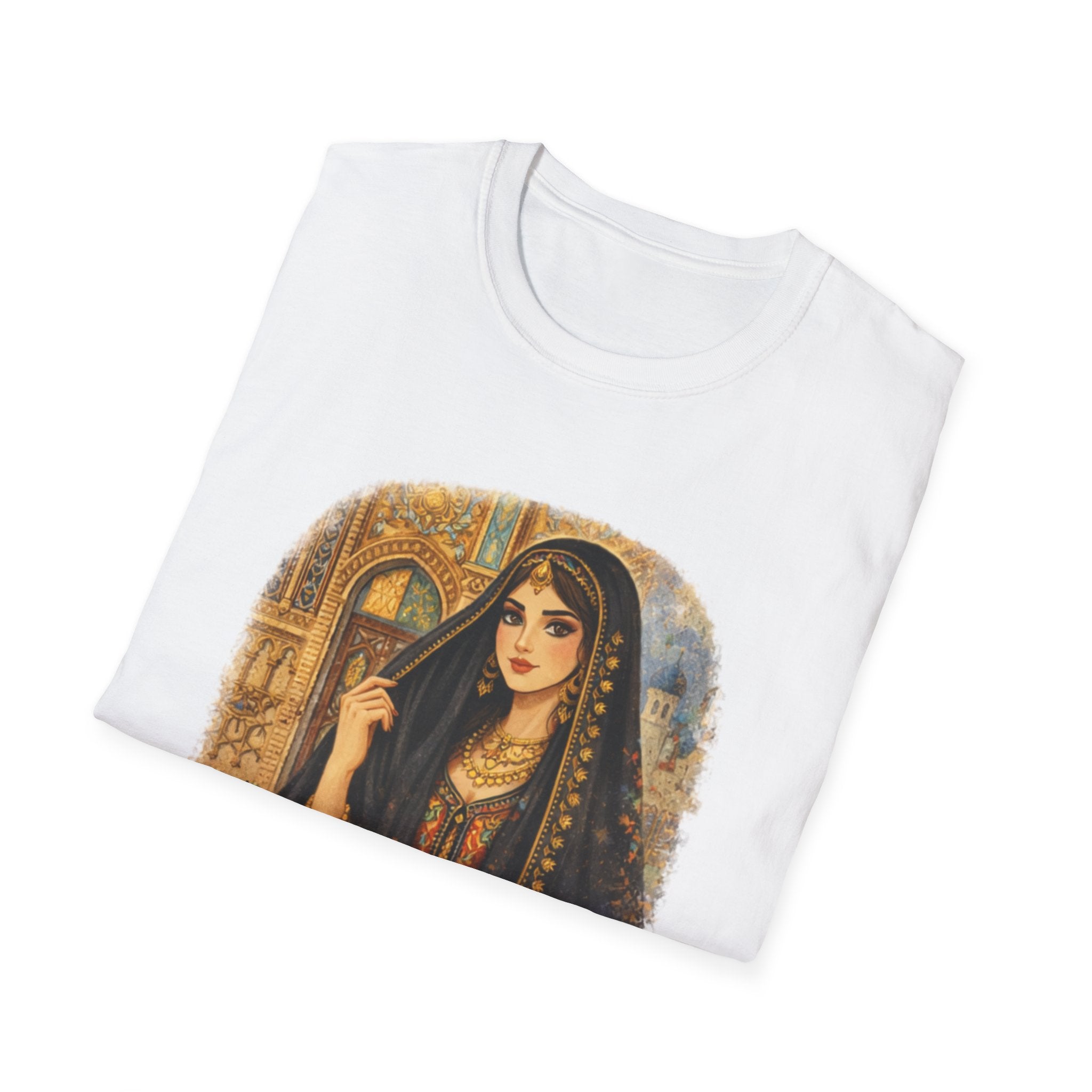 Persian Princess Portrait T-Shirt