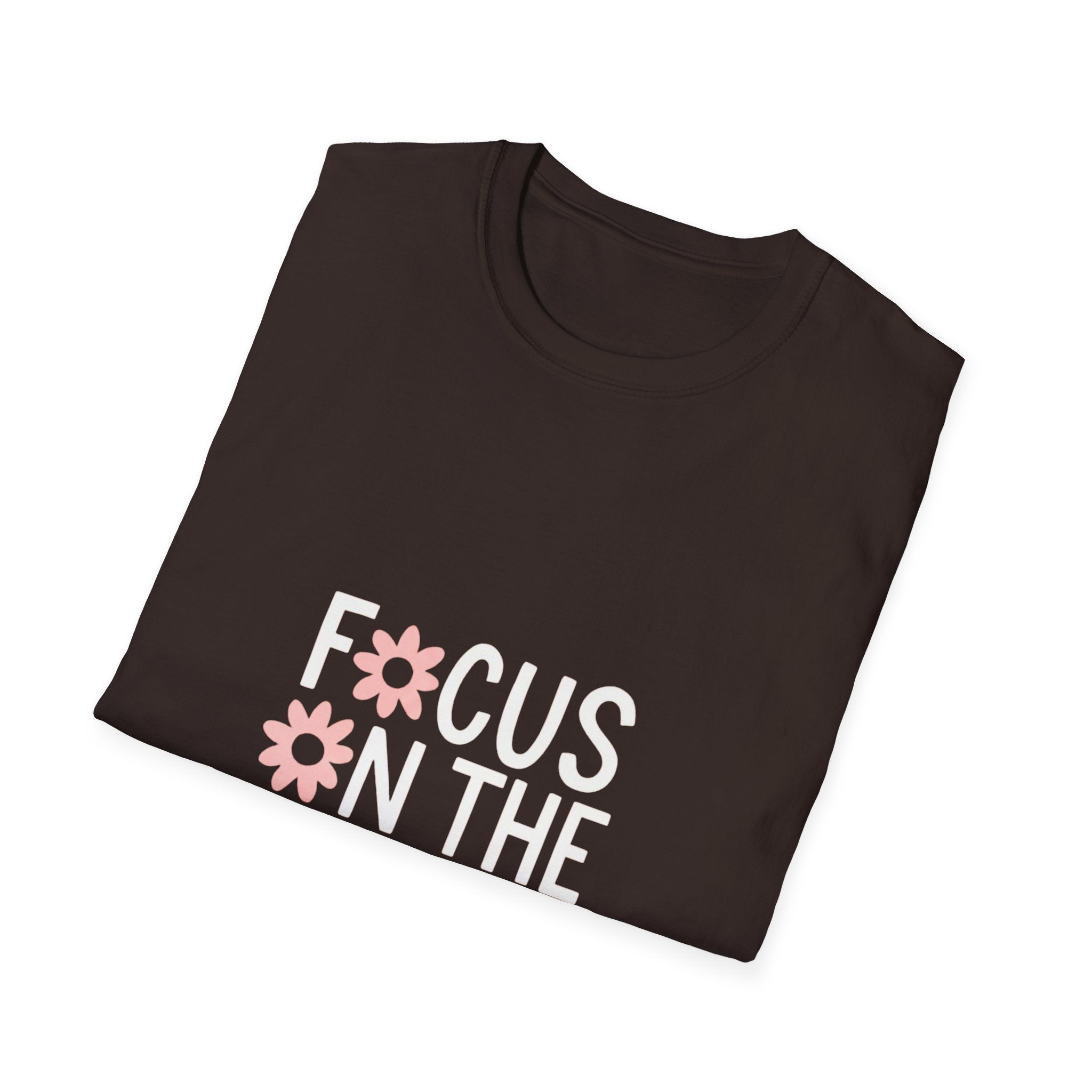 Focus on the Good Floral T-Shirt — Positive Message Tee