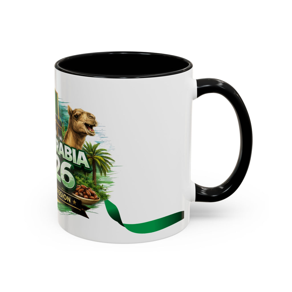 Saudi Arabia 2026 Football Passion Accent Coffee Mug – Cup Soccer Fan Gift