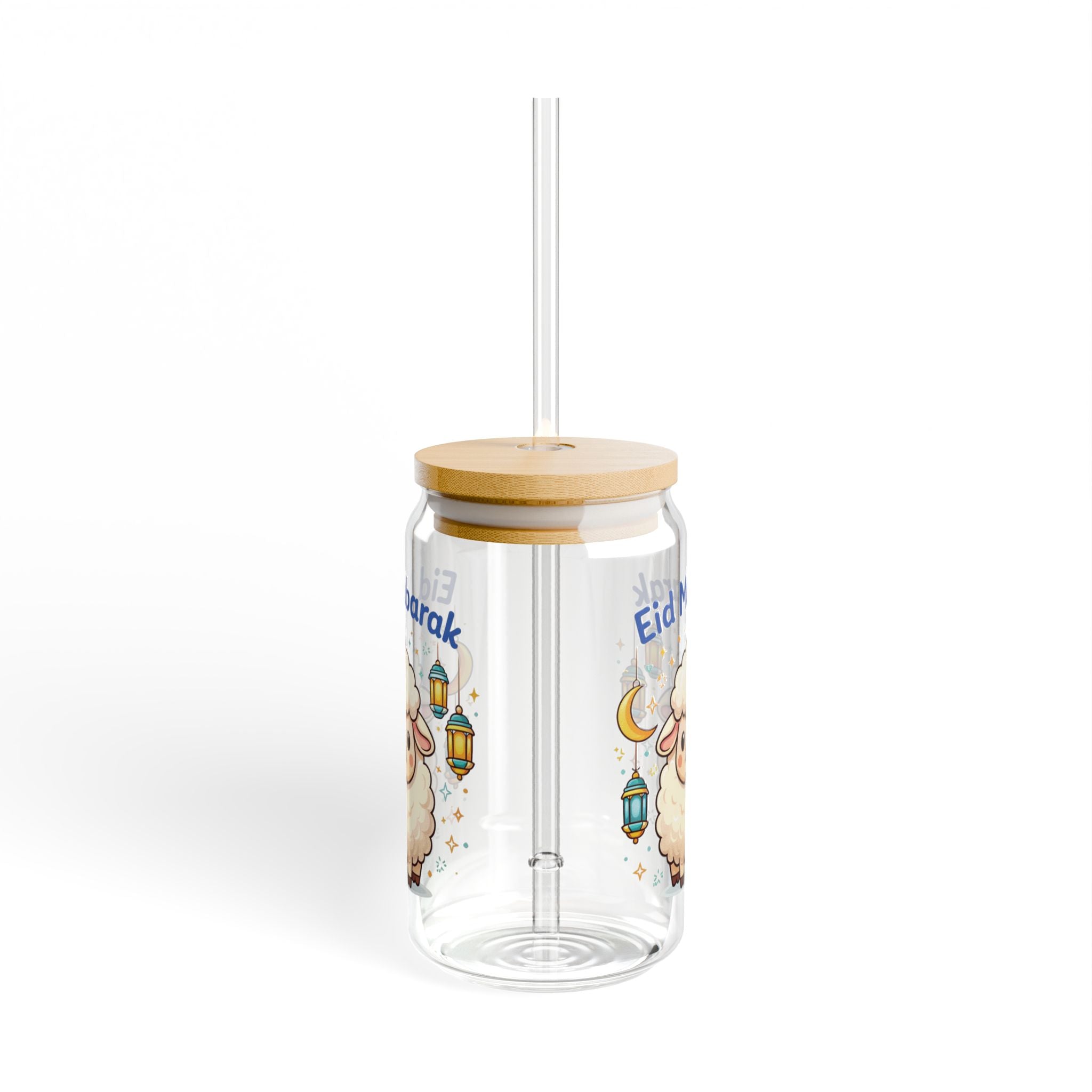 Eid Mubarak Sheep Sipper Glass