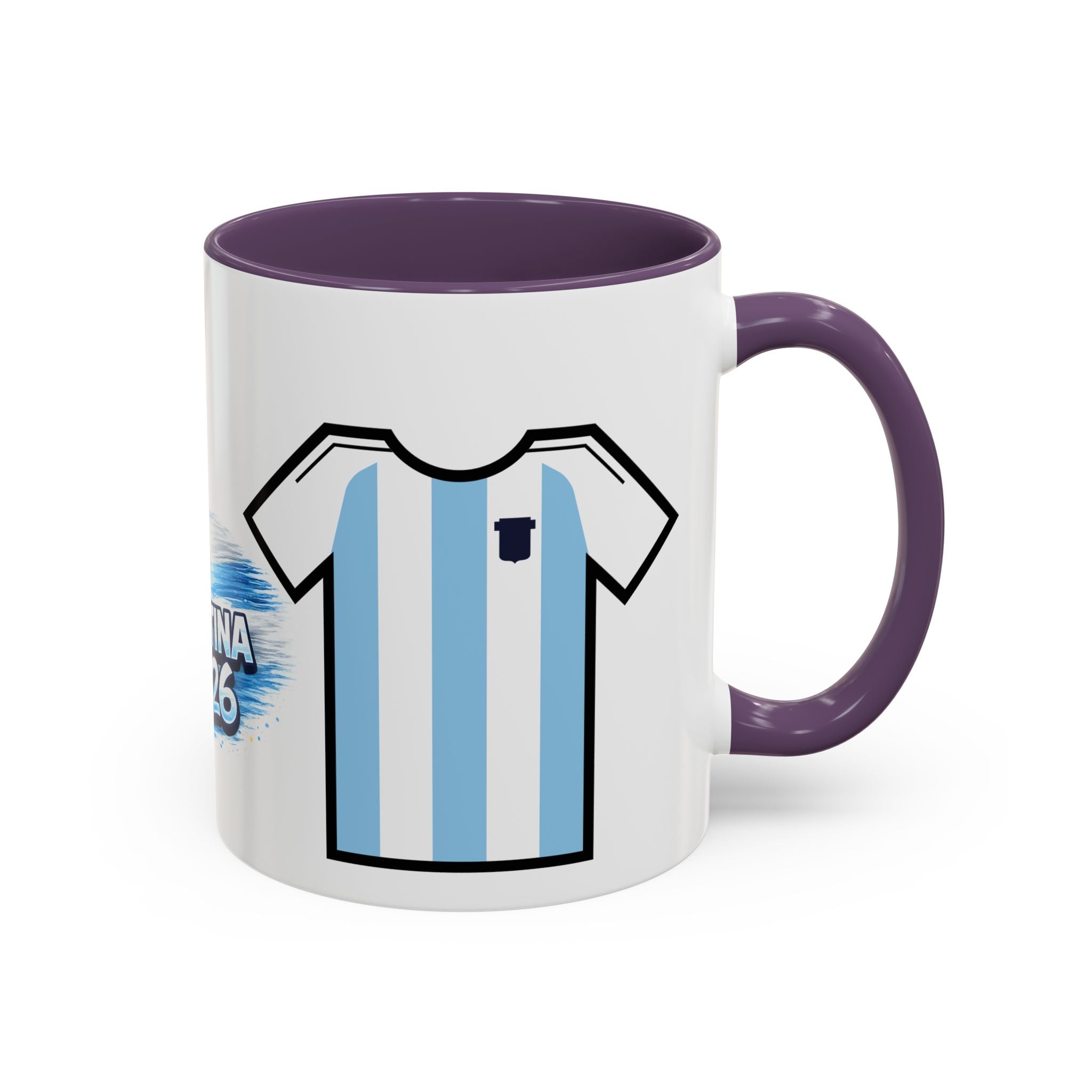 Argentina 2026 Soccer Mug – Blue/White Jersey Coffee Cup