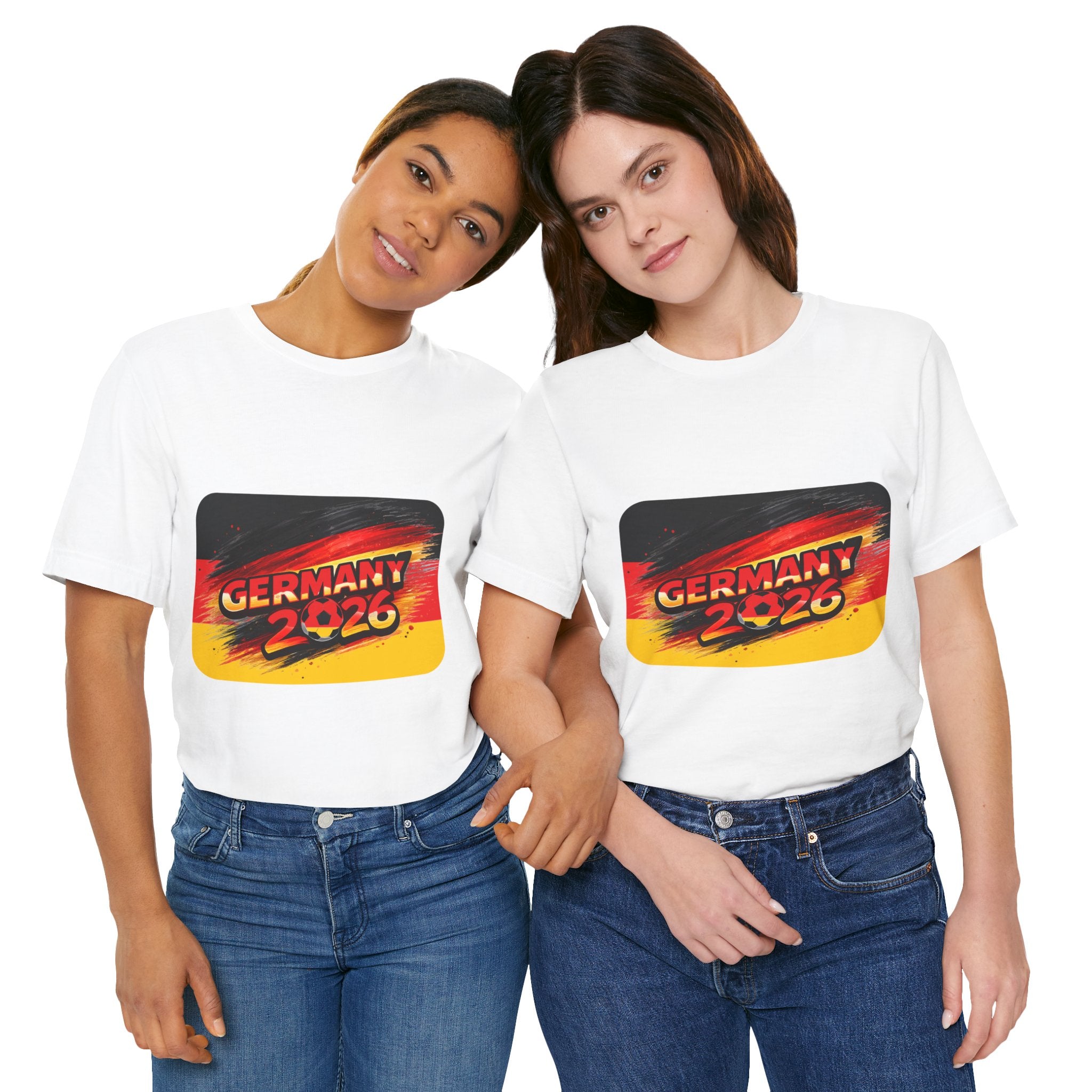 Germany 2026 Soccer Fan Tee — Cup Supporter Shirt with Trophy & Flag