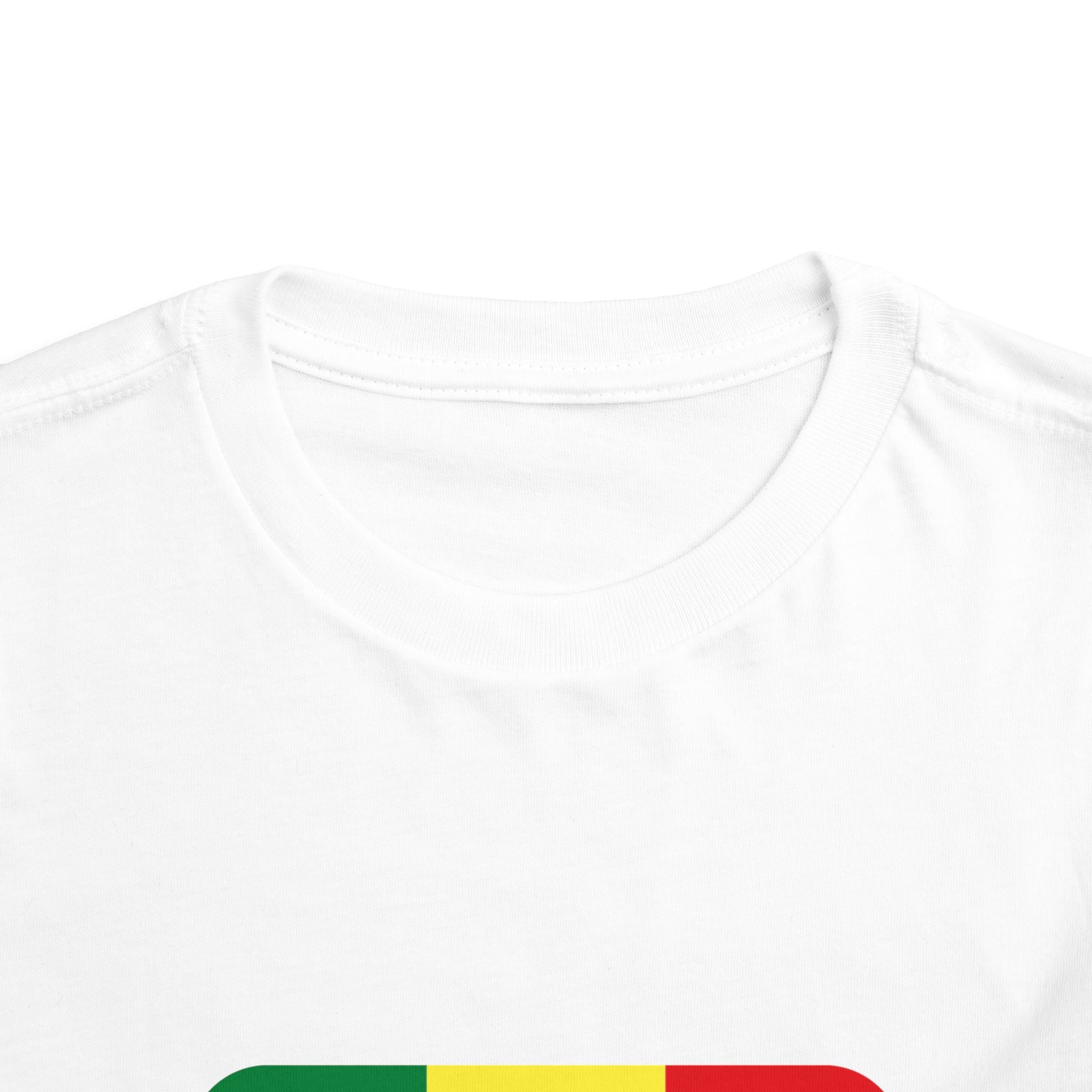 Senegal Flag Toddler Tee — 'Senegal Lions of Teranga' Kids Soccer Shirt