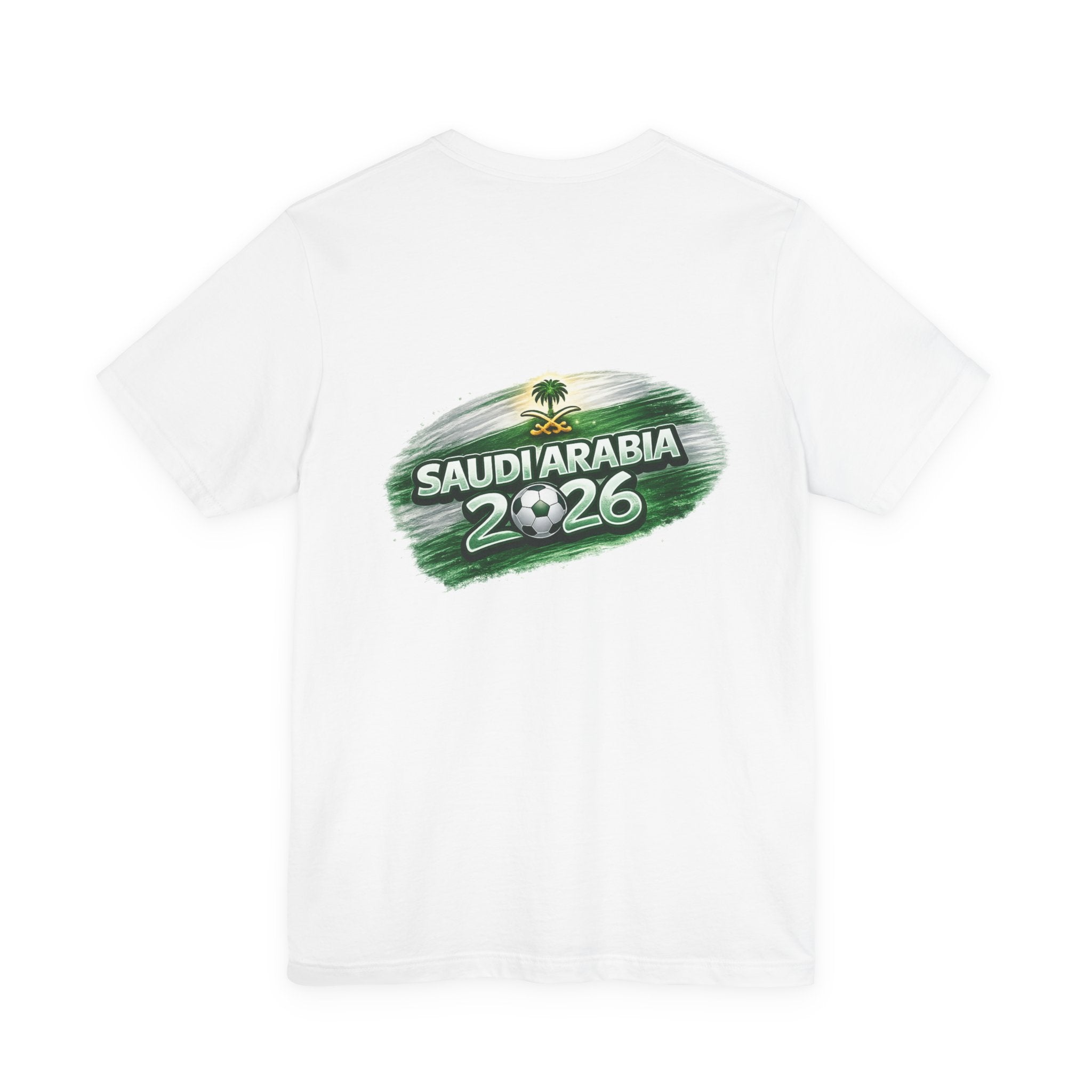 Saudi Arabia Map Tee — Saudi Arabia 2026 Soccer Fan T‑Shirt