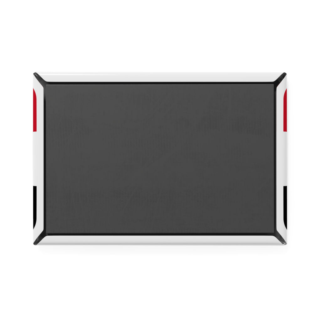 Iraq Button Magnet, Rectangle (1 & 10 pcs)