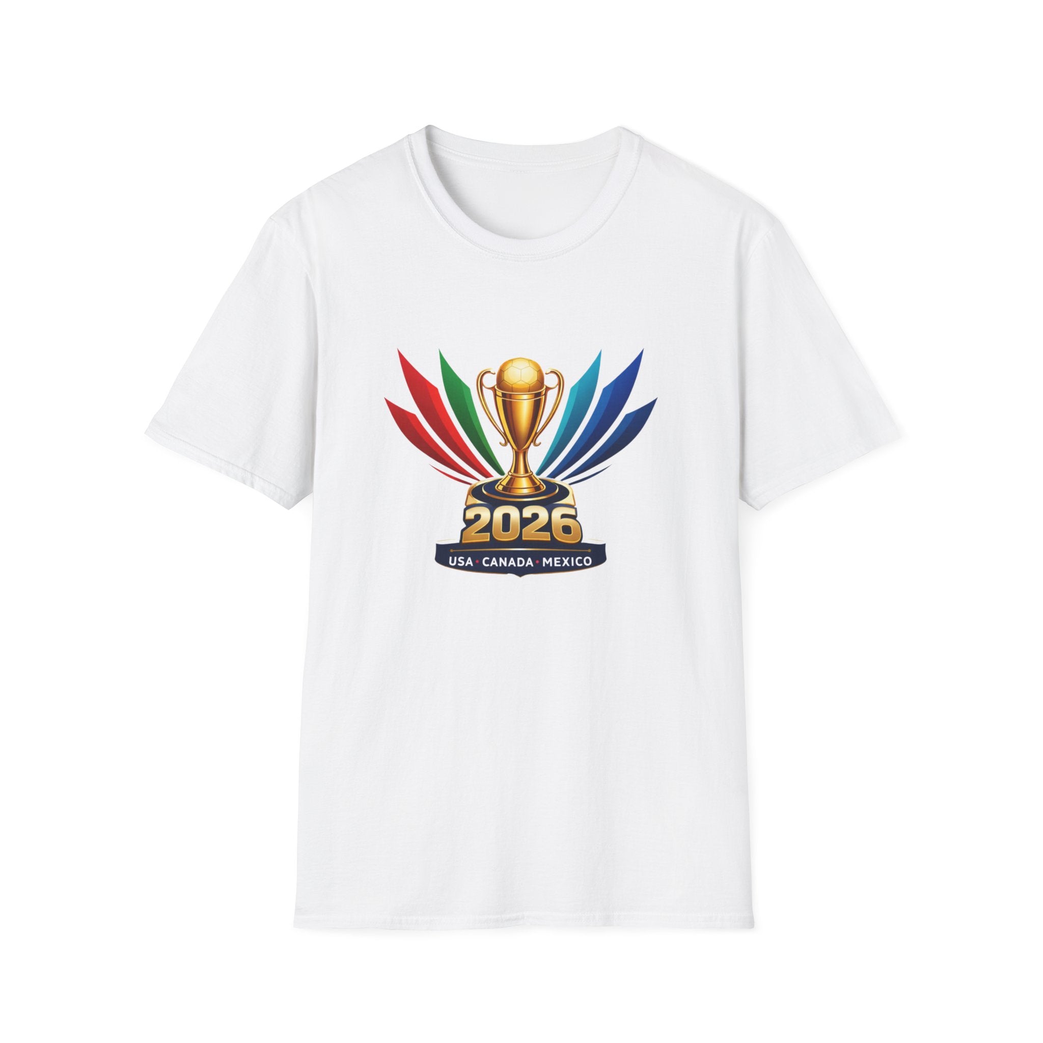 2026 World Cup Soccer T-Shirt — USA Canada Mexico Tournament Tee