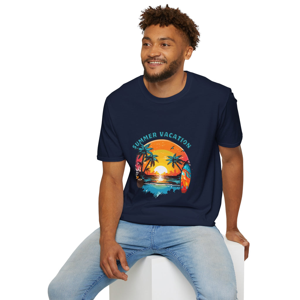 Summer Vacation Graphic T-Shirt