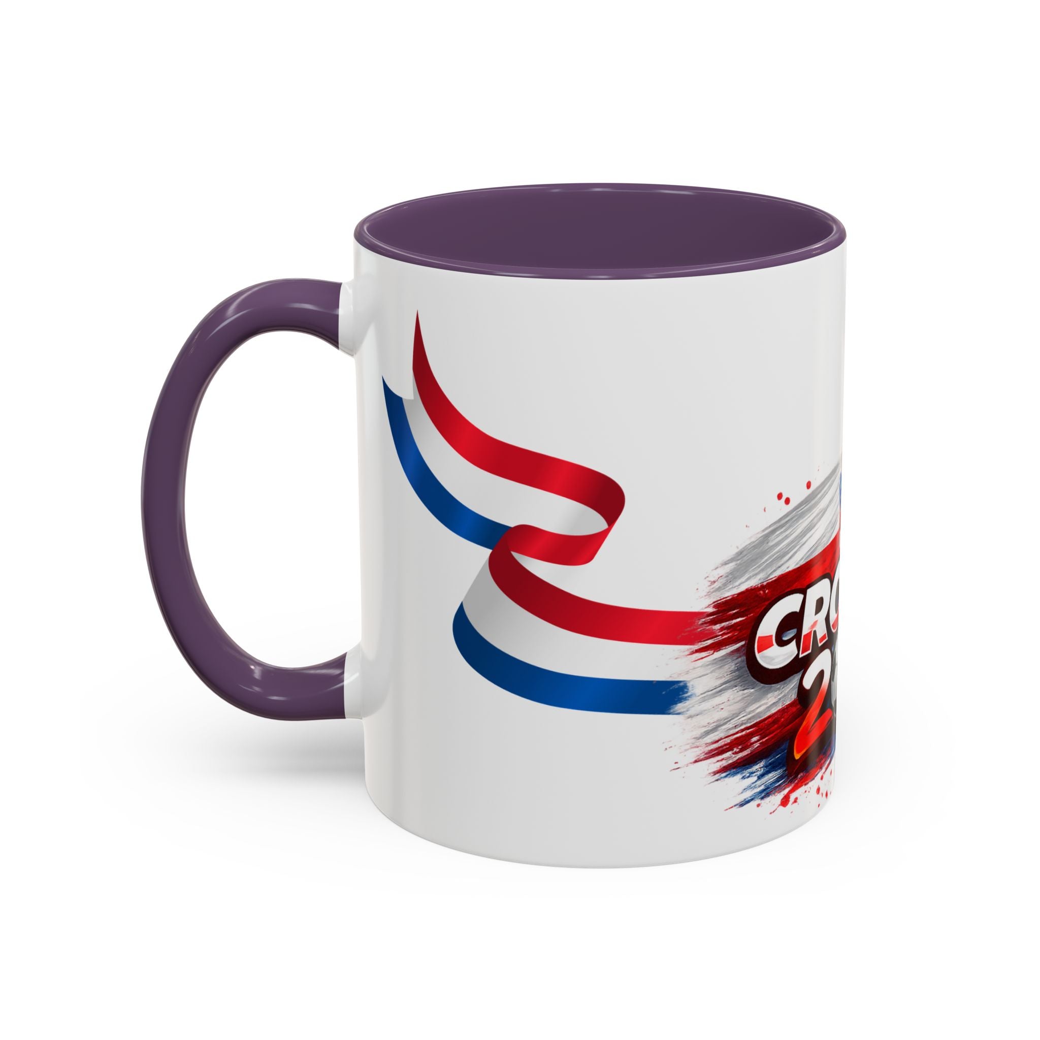 Croatia 2026 Soccer Mug – Croatia Flag Football Fan Coffee Cup (11/15oz)