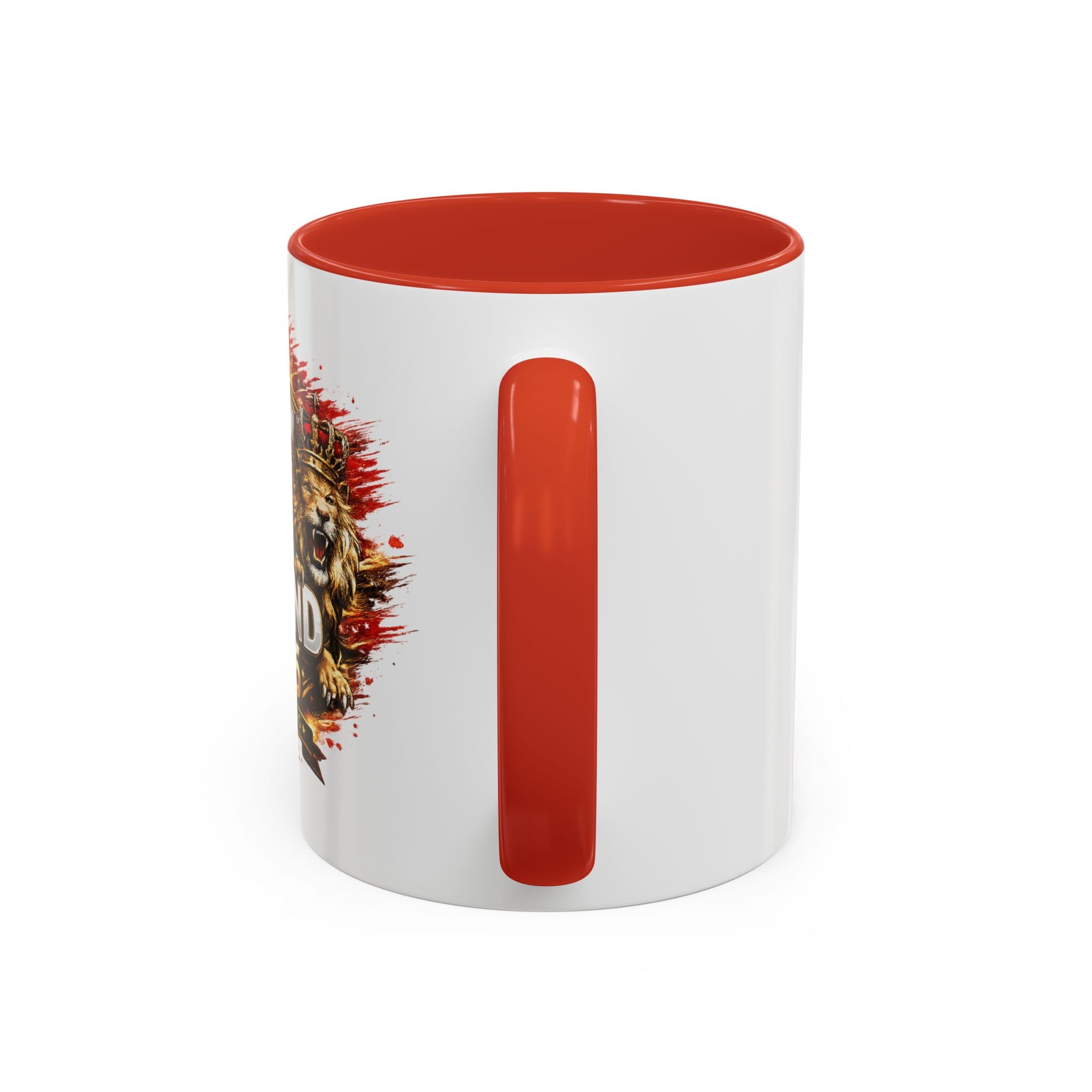 England 2026 Soccer Cup Accent Coffee Mug (11, 15oz)