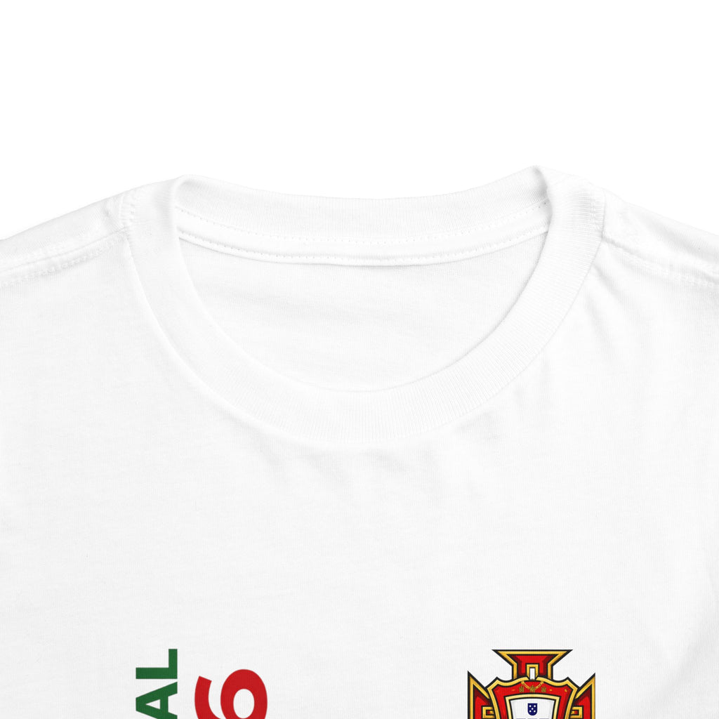 Portugal 2026 Toddler Tee — Portuguese Flag Soccer Kids Shirt