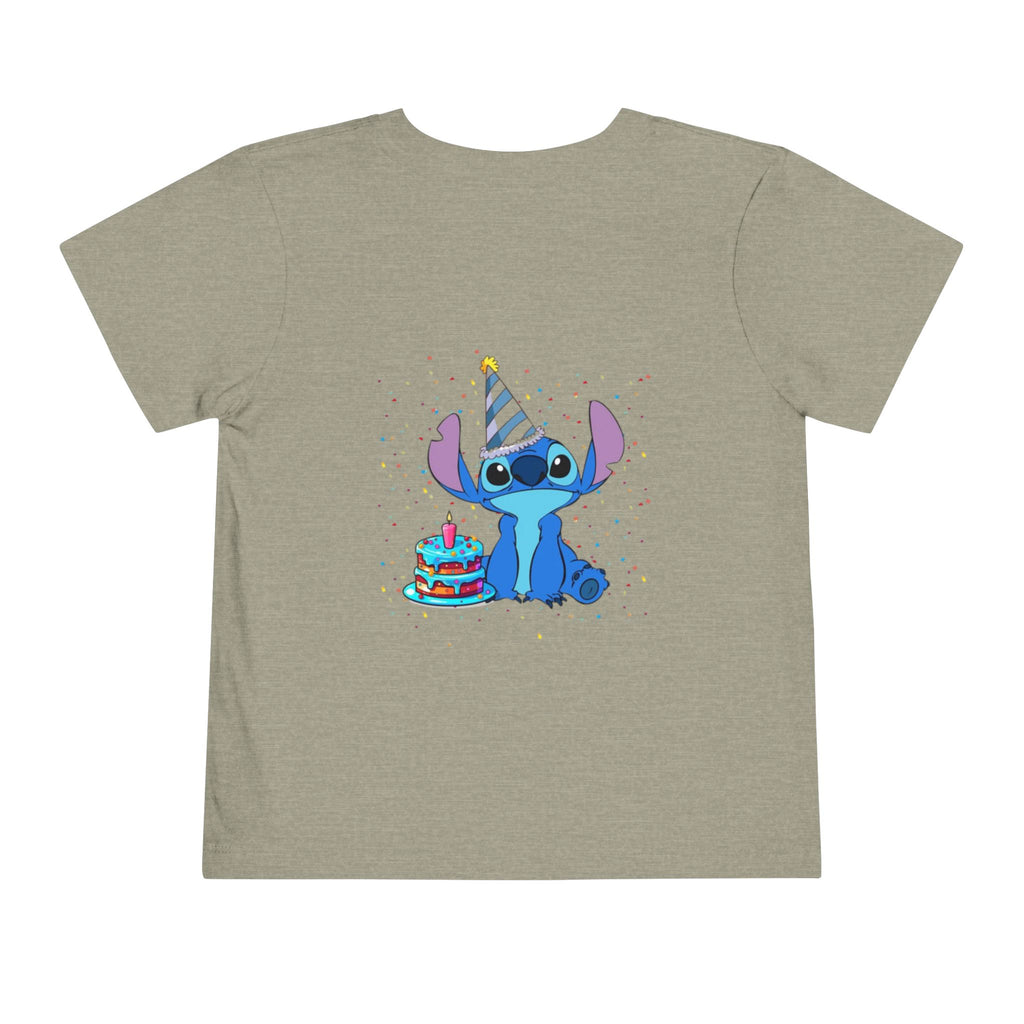 Stiche birthday Toddler Short Sleeve Tee