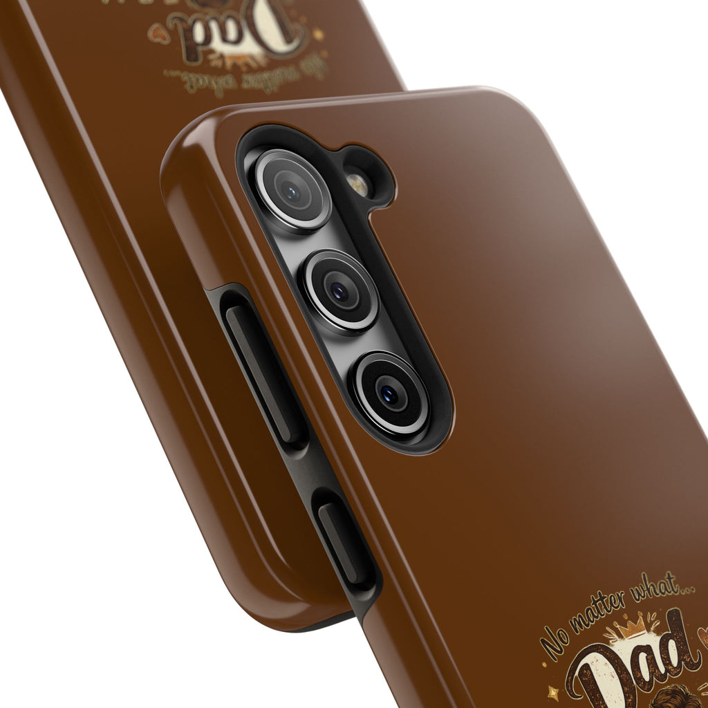 Dad I’ll Always Be My Hero Tough Phone Case — Father’s Day Protective Phone Cover