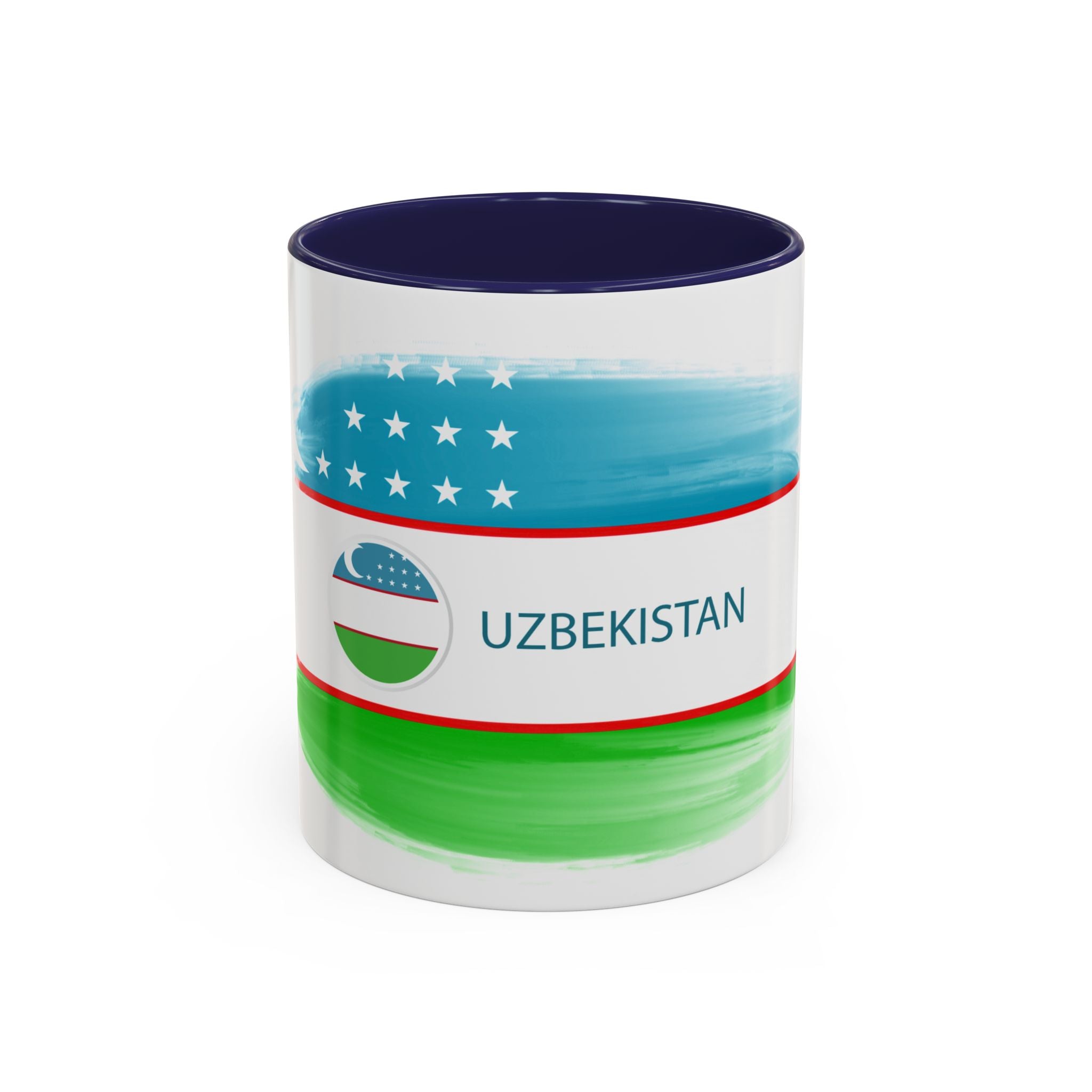 Uzbekistan Accent Coffee Mug (11, 15oz)